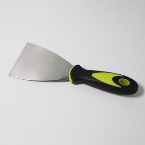 Custom Materiaal Laser Logo Roestvrij Staal Plastic Handvat Plamuur Mes Verf Schraper Leverancier In China - Product Image 2