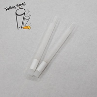 Vente directe du fabricant de tubes en papier à rouler jetables en verre blanc de 10 * 30 mm, spécifiques pour le blanchiment des dents et le tabagisme
