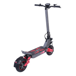<span class=keywords><strong>Trottinette</strong></span> électrique pliable tout-terrain pour adulte, 3000W, batterie lithium 60V/28AH, pneus larges de 11 pouces, charge maximale 150kg, double moteur - Product Image 3