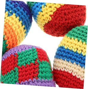Kit Fai-da-Te per Footbag all'Uncinetto con Filato e Tutorial, <span class=keywords><strong>Set</strong></span> Artigianale per Principianti, Attività per Bambini - Product Image 3