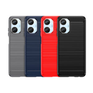 Funda de fibra de carbono a prueba de golpes para móvil, funda trasera de TPU suave para <span class=keywords><strong>Nokia</strong></span> <span class=keywords><strong>G60</strong></span> <span class=keywords><strong>5G</strong></span>, Realme 10 4G <span class=keywords><strong>5G</strong></span> - Product Image 5