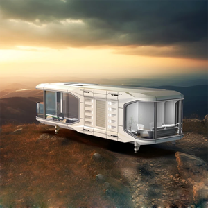 Capsule spatiale préfabriquée <span class=keywords><strong>mobile</strong></span> de luxe de nouvelle génération de haute qualité, capsule spatiale à petite échelle, capsule spatiale portable en acier galvanisé. - Product Image 4