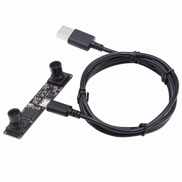 960 P USB Caméra Double lentille module MJPEG 60fps 2560X960 OV9750 CMOS Vidéo stéréo pour 3D VR Caméra