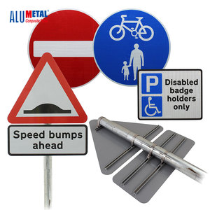 Fournisseur d'usine Panneaux <span class=keywords><strong>de</strong></span> sécurité routière en aluminium américain Panneau <span class=keywords><strong>de</strong></span> signalisation routière - Product Image 1