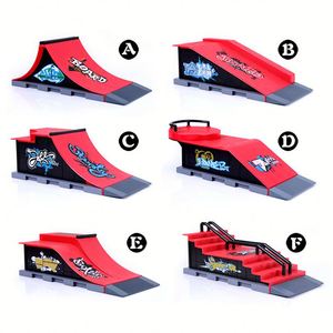 Jeux éducatifs et ludiques de <span class=keywords><strong>skate</strong></span> sur planche, jouets de skatepark, <span class=keywords><strong>mini</strong></span> rampe de <span class=keywords><strong>skate</strong></span> 6 en 1, parc de <span class=keywords><strong>skate</strong></span> pour doigts - Product Image 3