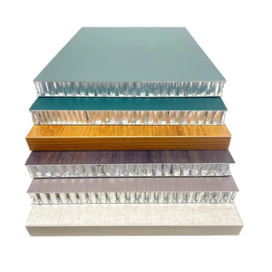 Fabrik Großhandels preis Aluminium Wabe Innenwand platte Edelstahl platten Bretter Decke Möbel platte Verkleidung - Product Image 2