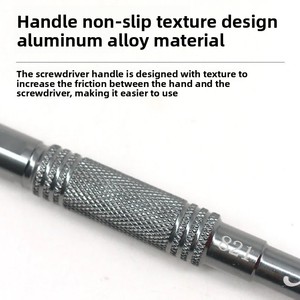 أدوات إصلاح آيفون XIXI، مفك براغي عالي الدقة متعدد الاستخدامات لتفكيك هواتف آبل وأندرويد، مصنوع من الألومنيوم المعدني - Product Image 5