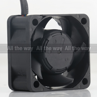Nouveau ventilateur de refroidissement AVC 12V 24V 48V DC 5V 0.41A AC EC 4020 40X40X20MM 4CM à quatre fils PWM pour contrôle de la température du processeur, onduleur DA04020B05E