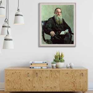 Reproduction célèbre de la qualité du musée portrait vieux hommes peinture avec cadre de peinture simple - Product Image 6