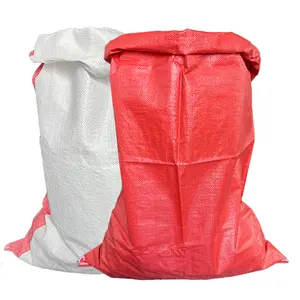 Полипропиленовые плетеные мешки, прочная упаковка, пластиковые мешки, соевые, кофейные зерна, картофель, 25 кг, 50 кг, Прямая поставка