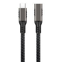 Câble d'extension Type-C mâle vers femelle 0,5m-5m 240W, câble de projection 4K, câble de données haute vitesse 20 Gbps