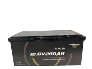 Max Power 12.8V 200ah Deep Cycle Lifepo4 Lichtgewicht Batterij Eco Vriendelijke Lange Capaciteit Voor Ev Rv En Toepassingen - Product Image 3