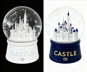 Kersttrucksneeuwbol op maat, relatiegeschenken, logistiek bedrijf, op maat gemaakte kerstsneeuwbol, souvenir, hars sneeuwbol cadeau - Product Image 6