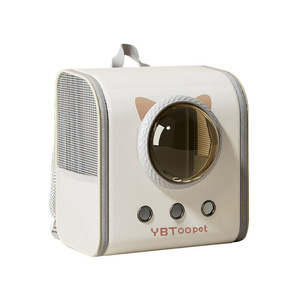 HUIYIMU Cat Backpack White 7 Inch Breathable Foldable <b>Pet</b> <b>Carrier</b> For Travel - Product Image 3