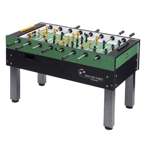 JX159B Tavolo da <span class=keywords><strong>Calcio</strong></span> <span class=keywords><strong>Balilla</strong></span> <span class=keywords><strong>Professionale</strong></span> in Legno Massello da 55 Pollici con 8 Aste, per Competizioni, Colore Personalizzabile, Uso Interno/Esterno - Product Image 1
