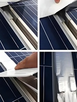 Modern kendinden yapışkanlı su geçirmez bant butil kauçuk membran PE EPDM malzeme JINHAI marka 3-Year garanti rulo çatı bodrum için