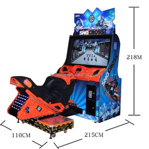 ขายตรงจากโรงงาน เครื่องเกมมอเตอร์ไซค์แข่งแบบหยอดเหรียญ ปรับแต่งได้ รุ่น Sno Cross สำหรับศูนย์เกมอาร์เคด - Product Image 4