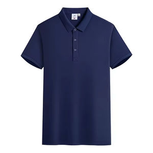 Personalizado en blanco antiarrugas de punto 100% algodón estampado de manga corta Casual para camisas con bolsillo para ropa de trabajo Unisex - Product Image 4