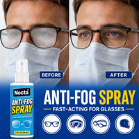 Solution anti-buée pour lunettes de sport, masques de natation, lunettes de ski, nettoyant pour lentilles, spray anti-buée longue durée pour casques de moto
