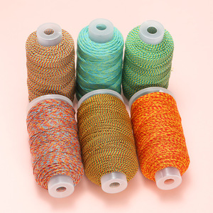 ไหมฝ้ายทอมือ เบอร์ 8 ย้อมสี สำหรับถักสร้อยข้อมือ สร้อยคอ งานฝีมือ - Product Image 1