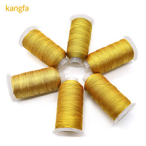 Nouveau produit 123g 6 <span class=keywords><strong>brins</strong></span> Fil à broder en soie dorée et argentée multi-<span class=keywords><strong>brins</strong></span> Fil métallique DIY Fil à tresser Bracelet Bijoux - Product Image 5