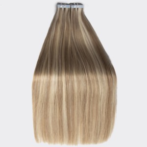Extensions Adesive di Capelli Umani Pronte per la Spedizione 10-30 Pollici Vendita Diretta dalla Fabbrica Extensions Adesive di Capelli Vergini con Cuticole Allineate Grezze - Product Image 2