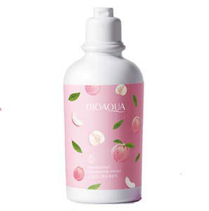 OEM <span class=keywords><strong>BIOAQUA</strong></span> venta al por mayor melocotón Natural Anti envejecimiento exfoliante crema de manos parche facial máscara facial suero baño sal cuidado de la piel conjunto - Product Image 5