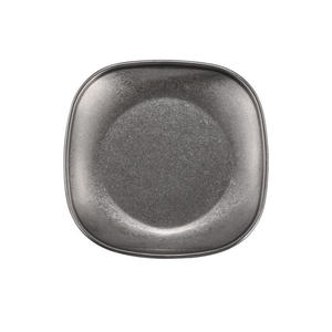 Plato Cuadrado de Acero Inoxidable de 12x12 cm, Bandeja de Servicio de Estilo Industrial Resistente para Comida de Hotel - Product Image 4