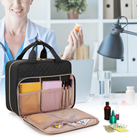 Trousse de Voyage Médicale Compacte pour Rangement et Organisation – Pochette de Rangement Médical et Outils