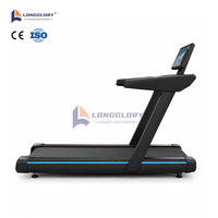 Tapis roulant électrique commercial de haute qualité pour la mise en forme du corps, avec écran intelligent, pour les clubs de fitness