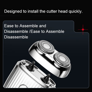 Afeitadora eléctrica íntima alimentada por USB, máquina <span class=keywords><strong>de</strong></span> <span class=keywords><strong>afeitar</strong></span> <span class=keywords><strong>de</strong></span> inteligencia para hombres, Kit <span class=keywords><strong>de</strong></span> afeitadora rotativa con juego <span class=keywords><strong>de</strong></span> barba impermeable IPX7 - Product Image 3