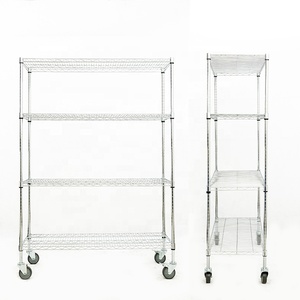 Exhibidor de Malla de Alambre de Acero Inoxidable Cromado Multifuncional Ajustable Antiestático Jigong con Protección Contra la Corrosión - Product Image 2