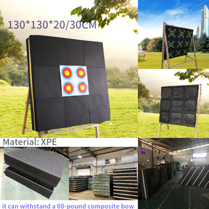 Xpe bọt bắn cung mục tiêu bắn cung mục tiêu cho tất cả các loại mũi tên nhà máy thực hiện 129x129x30/ 20cm cm đường thể thao O Pai Sigma tùy chỉnh in - Product Image 4