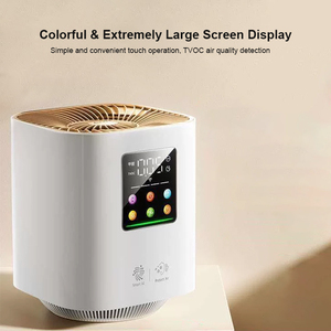 2025 OEM thông minh nhỏ mini máy tính để bàn Wifi điều khiển kép người hâm mộ hoạt động yên tĩnh H12 H13 3-in-1 lọc máy lọc không khí cho bé phòng - Product Image 6