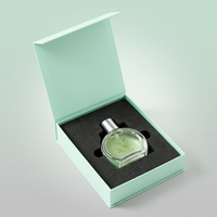 WANYAO Emballage cadeau de luxe en carton magnétique imperméable avec logo personnalisé imprimé, pour parfums, bijoux, cosmétiques, avec éponge en papier
