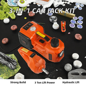 3 1 DC12V <strong>Auto</strong> <strong>Electrical</strong> Car <strong>Jacks</strong> 3 Ton Hydraulic Lifting Hammer Tire Inflator Pump Tool Sets For Cars DC12V Car <strong>Jacks</strong> - Product Image 3