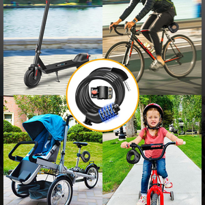 UMEDO 10*1000/1500/2000毫米5码位Mtb握把自行车电缆自行车组合锁带支架 - Product Image 6