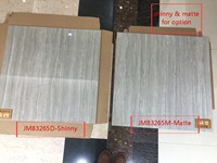 Style européen antique moderne 800x800mm Carreaux de sol en porcelaine polie émaillée blanche de Carrara Intérieur de salle de bains Motif connecté