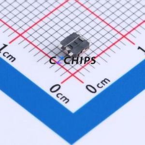 TS3320A 250gf 025 Tactile Switch SMD Switch Single Pole Single Throw Round Button 2.5N Vertical Mount - Product Image 2