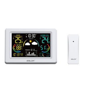 Беспроводная цветная метеостанция с термометром и гигрометром - Product Image 1