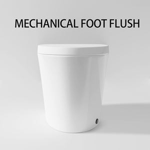 VIVI SS-02A <span class=keywords><strong>WC</strong></span> intelligent moderne à chasse automatique, bidet monobloc, toilette intelligente allongée avec siège chauffant - Product Image 2