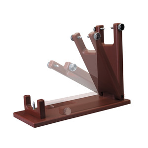 Supporto pieghevole per prosciutto e carne con bracci regolabili - Product Image 1