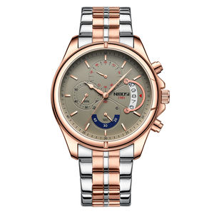Reloj NIBOSI 2522 para hombre, nuevos relojes impermeables para hombre, moda de 6 punteros con calendario, deportes al aire libre, reloj de cuarzo para hombre - Product Image 4