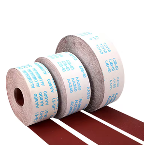 Pengamplasan cakram Aluminium oksida kain serat grit P60-P400 tahan air <span class=keywords><strong>Hook</strong></span> dan <span class=keywords><strong>Loop</strong></span> - Product Image 1