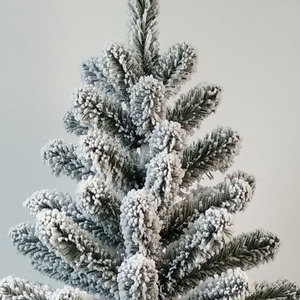 Premium Flocked PE+PVC Mixed Christmas <b>Tree</b> High Quality White Snow Flocked Christmas <b>Tree</b> - Product Image 3