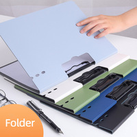 Carpetas de Archivo con Clip A4 para Oficina con Blocs de Notas, Material PP, Impresión Digital, Marca ABI