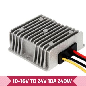 Yüksek kaliteli voltaj Boost sabitleyici 10A DC voltaj regülatörü <span class=keywords><strong>12v</strong></span> 24v 240W Boost DC-DC dönüştürücü - Product Image 2