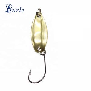 Señuelo de cuchara para trucha, cebo metálico de 1,5g, 2g, 5g, con lentejuelas, con ganchos circulares de <span class=keywords><strong>pulpo</strong></span>, venta al por mayor - Product Image 1