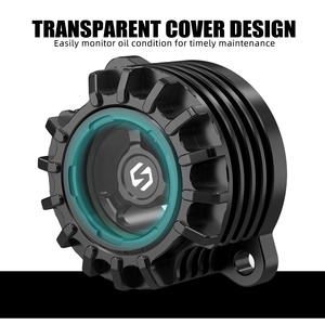 NICECNC pour 2023-2024 GasGas ES <span class=keywords><strong>SM</strong></span> 700 Couvercle de filtre à huile moteur <span class=keywords><strong>KTM</strong></span> <span class=keywords><strong>690</strong></span> Enduro R 2009-2024 <span class=keywords><strong>690</strong></span> SMC R 2012-24 Husqvarna 701 Enduro - Product Image 3