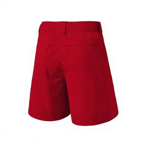 Shorts pour hommes sportifs à taille élastique en toile tissée écologique imprimée numériquement 100% nylon - Product Image 4